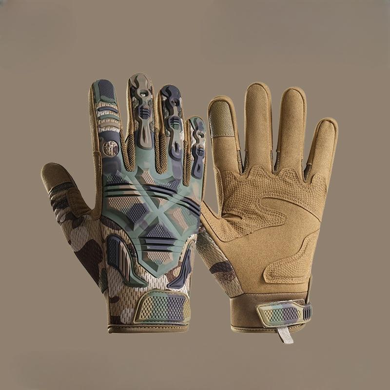 Sports Protective Gloves Outdoor Mountaineering Anti-skid Motorcycle Riding Gloves Wear Resistant Touch Screen Tactical Gloves