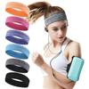Workout Sweatbands for Women Head,Sport Hair Bands for Women's Hair Non Slip,Moisture Wicking Headband for Running