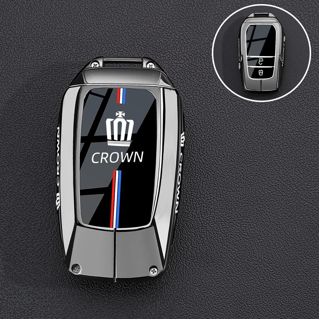 ADG1   2024 New Toyota Crown Land Release Keycase 21/22/23/24 Models 13/14 Luxury Luxury Luxury Edition Car Shell Buckle
