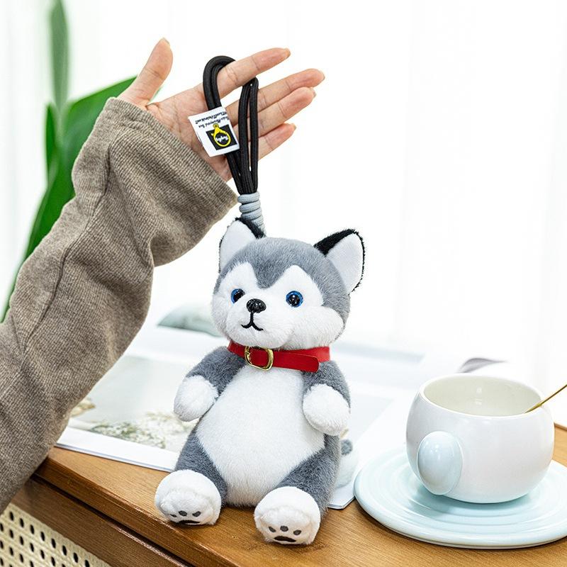 Куклы Хаски Школьные сумки Мультяшные подвески Куклы Мягкие игрушки Брелок Милые украшения Подарки