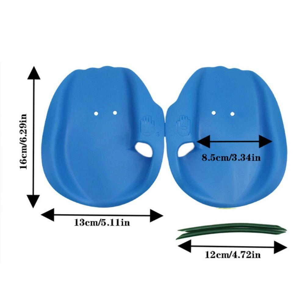 Adjustable Swim Paddles Lightweight Swim Flippers Comfortable Swimming Hand Paddles Fitness Swim