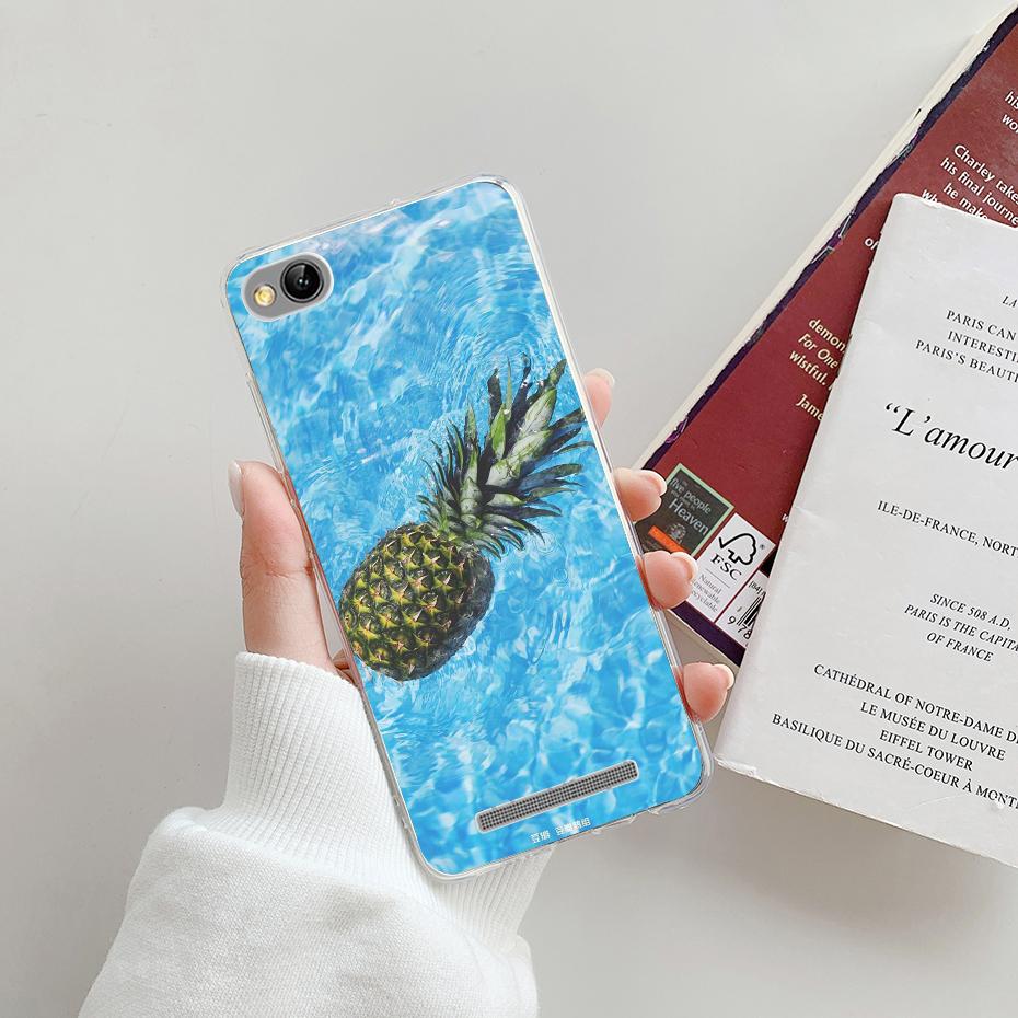 Чехол для Xiaomi Redmi 5A 5,0 дюйма, прозрачный, окрашенный, мягкий силикон TPU, чехлы-бамперы для телефона Xiaomi Redmi 5A, задняя крышка для Redmi 5A