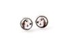 Saluki, Persian Greyhound, Arabian Hound, Gazelle Hound – Earrings Your Photo Handmade, Own Photo |