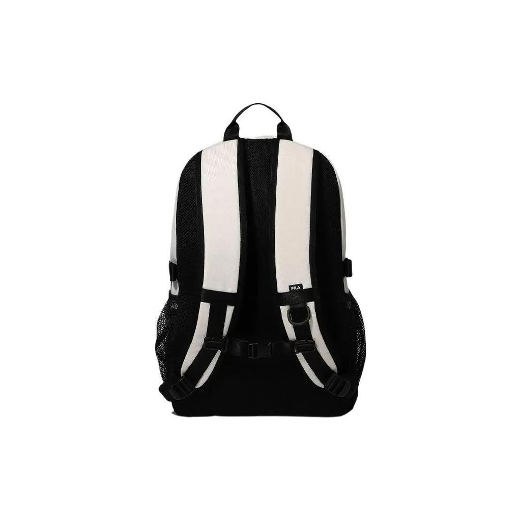 FILA Polyester Backpack Regular Unisex Cream (Unisex) Backpacks FS3BPG1007XCRM