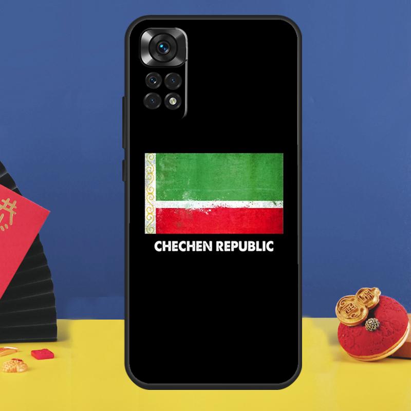 Chechen Flag Phone Case For Xiaomi Redmi Note 15 Pro Plus 13 12 11 9 10 14 Pro 10C 12C 13C 14C 15C Cover