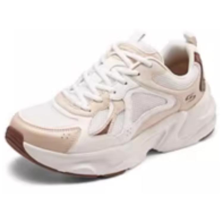 Skechers Сетчатая ткань Синтетическая кожа Удобные Повседневные Низкие Папины Кроссовки Мужские Кроссовки Серый Коричневый 118325-TPMT