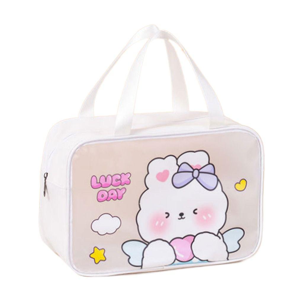 ПВХ мультяшная косметичка прозрачная косметичка дорожная сумка для хранения туалетных принадлежностей