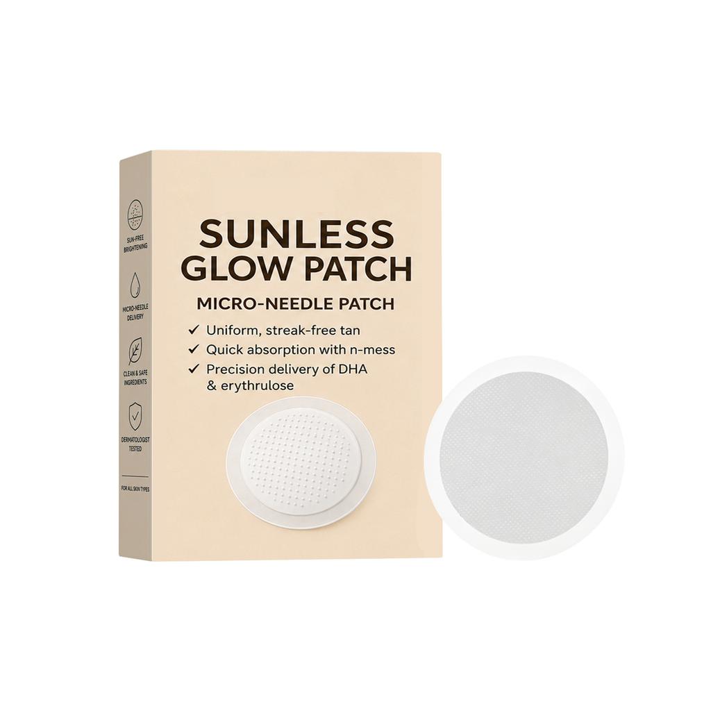 Sunless Tanning Patch Skin-Friendly Adhesive Natural Sun-Kissed Glow Even Color Travel Portable