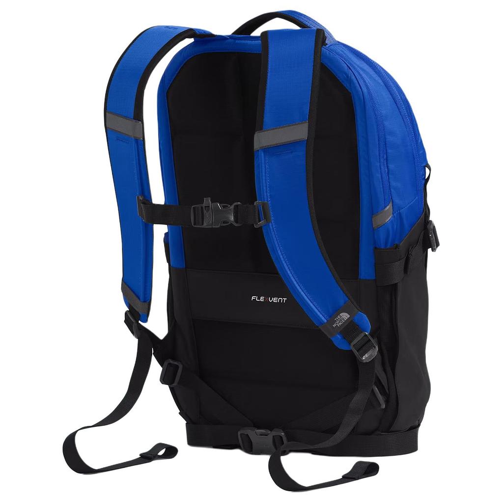 The North Face 30 л Туристический рюкзак с логотипом бренда Наружная сумка Изготовлен из переработанного нейлона Сине-черный Унисекс рюкзак NF0A52SHEF1