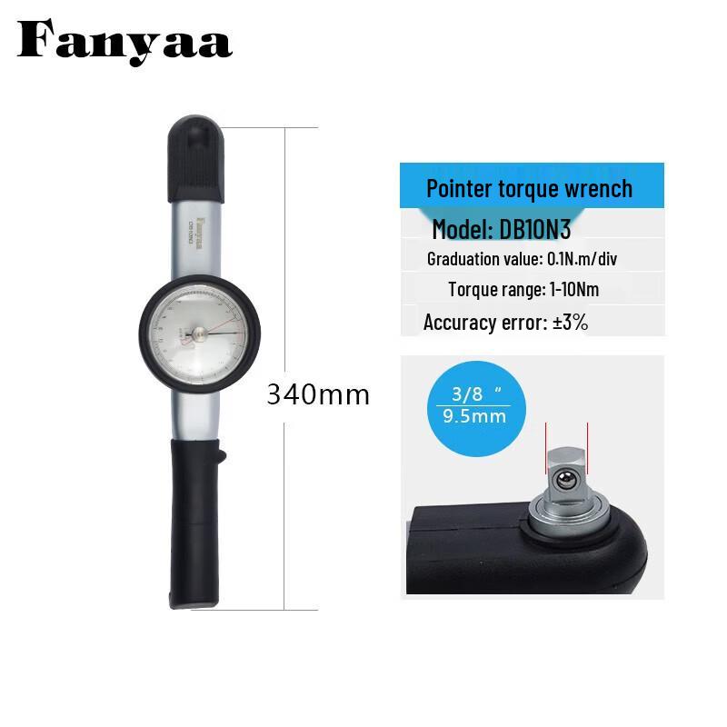 Fanyaa Pointer Type Dial Torque Wrench