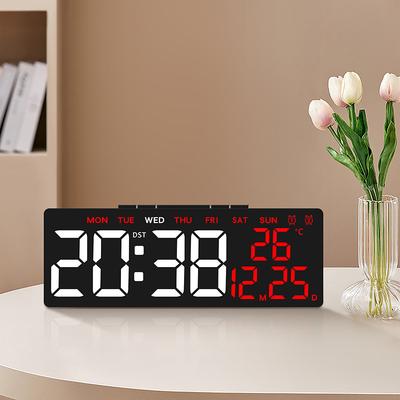 Новые часы Многофункциональные электронные часы Простые светодиодные цифровые часы USB-выход Прикроватные часы