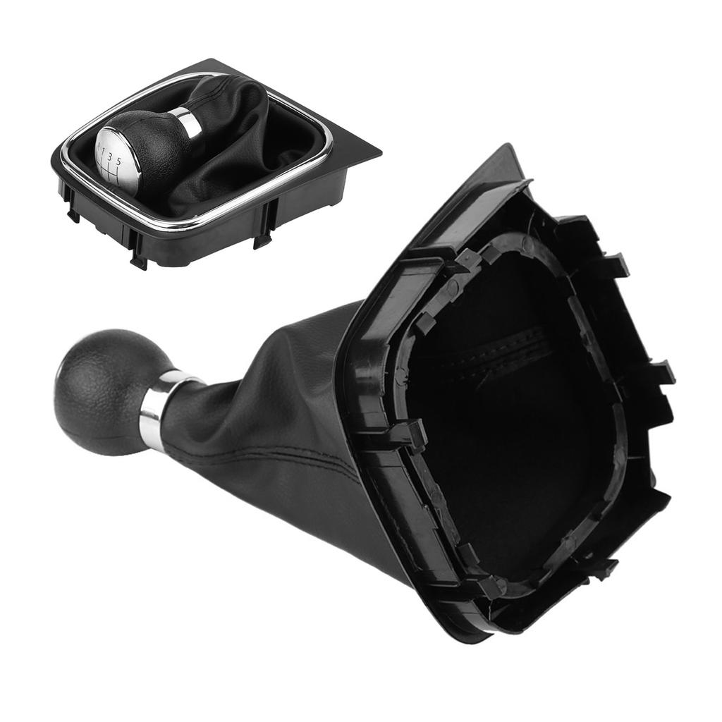 6 Speed Car Gear Shift Knob Lever Stick Gaitor Boot Cover for  Golf 6 MK5 MK6 Jetta 2005 2014