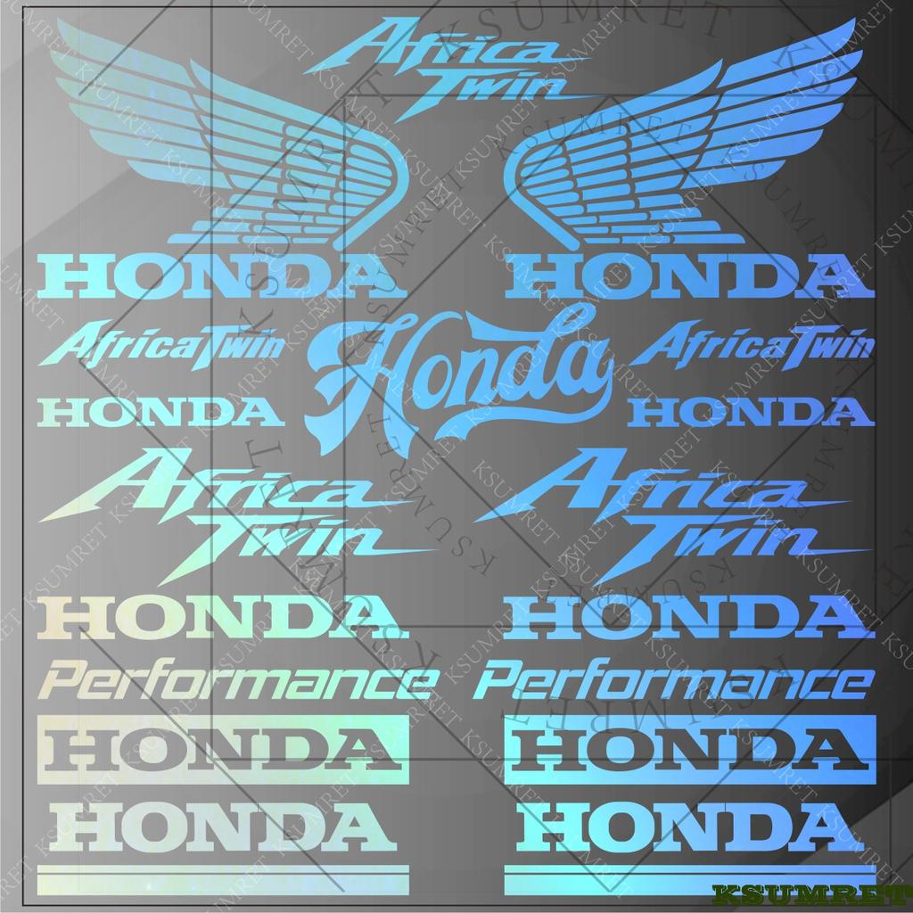 AAADL1 Honda African Twin accessories stickers Motorcycle Sticker Helmet Wing Logo exhaust Performance Waterproof