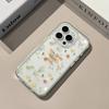 Милые Цветы Буква Мягкий Силикон Прозрачный Чехол Для Телефона Для iPhone 17 Pro Max Чехол 15 16 14 13 12 11 Pro 17 Air X XS XR 16 Plus Чехол