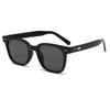 Square black-frame glasses for women without makeup GM new models can be matched with degrees, round face and thin frames Li Xian