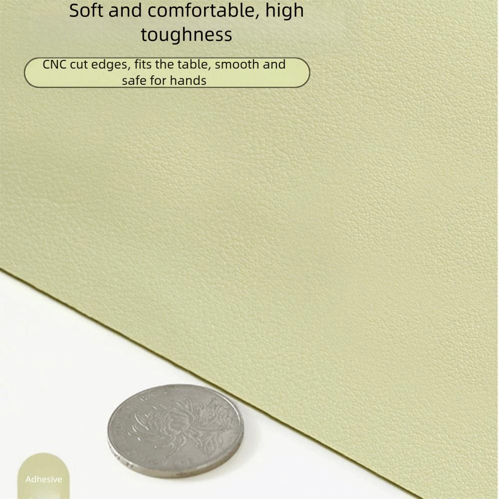 Waterproof Oilproof Table Cloths Oilproof Computer Desk Mat PU Leather Table Cover  Gamer Keyboard