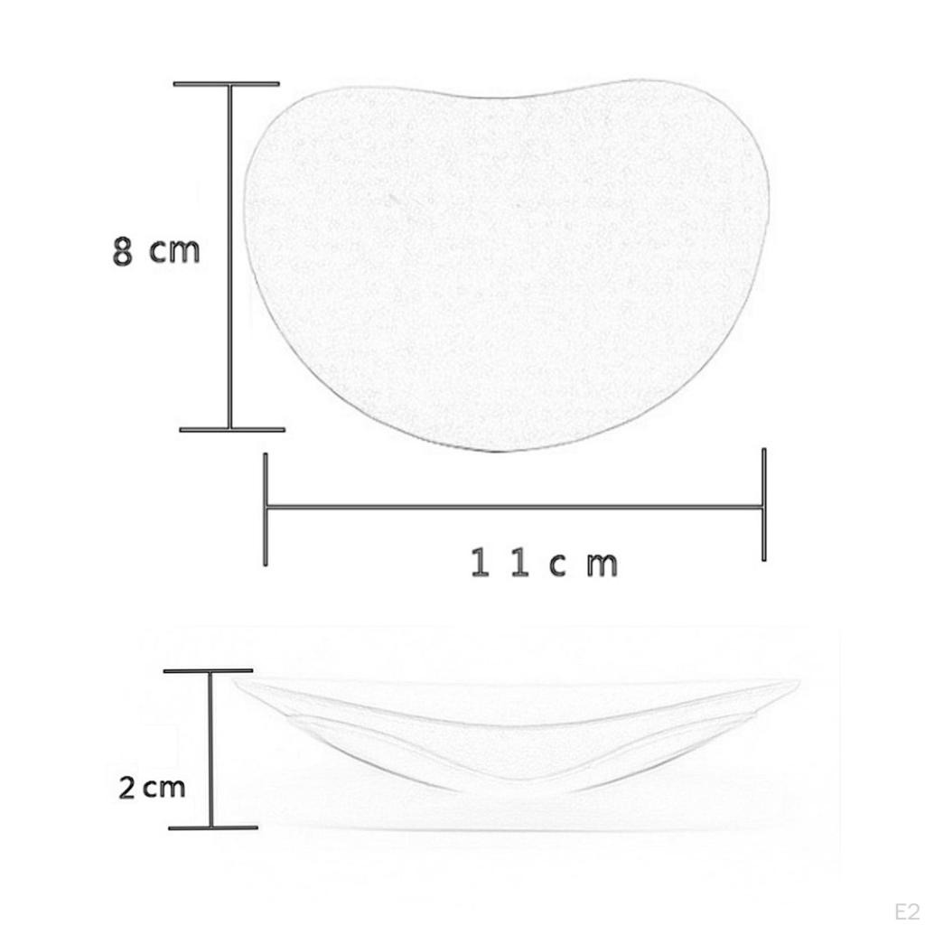 Вставки для бюстгальтеров Мягкая вставка на груди для повседневного ношения Купальники Спортивные