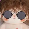Plush Doll for 1/61/12 BJD Cute Round Frame Glasses Clothes Plush Doll Eyeglasses For 1/4 Dolls