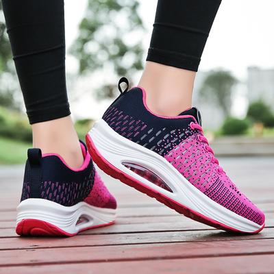 Женская вулканизированная обувь, дышащие кроссовки для ходьбы, модная воздушная подушка, толстая подошва, спортивная обувь для тенниса на открытом воздухе
