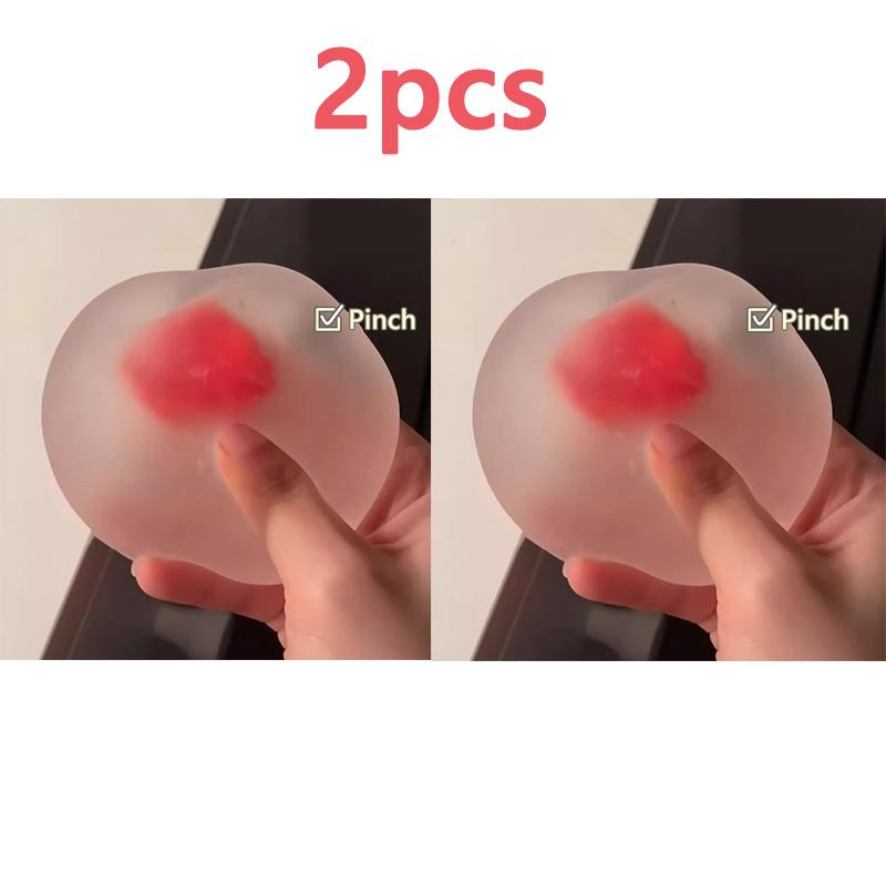 Клубничное Моти Сквиши Игрушка для снятия стресса Сжимаемые игрушки Мячик-антистресс Фиджеты Игрушки-пищалки Игрушки для выплескивания гнева Медленное восстановление Идея подарка