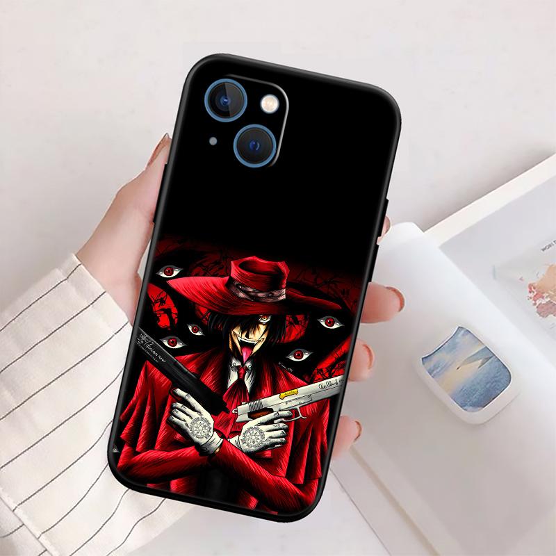 RP37 Hellsing New High-End Shell Phone Case for OPPO A3 Pro A72 A74 A76 A77 A77S A78 A79 A94 A95 A18 A40M A58