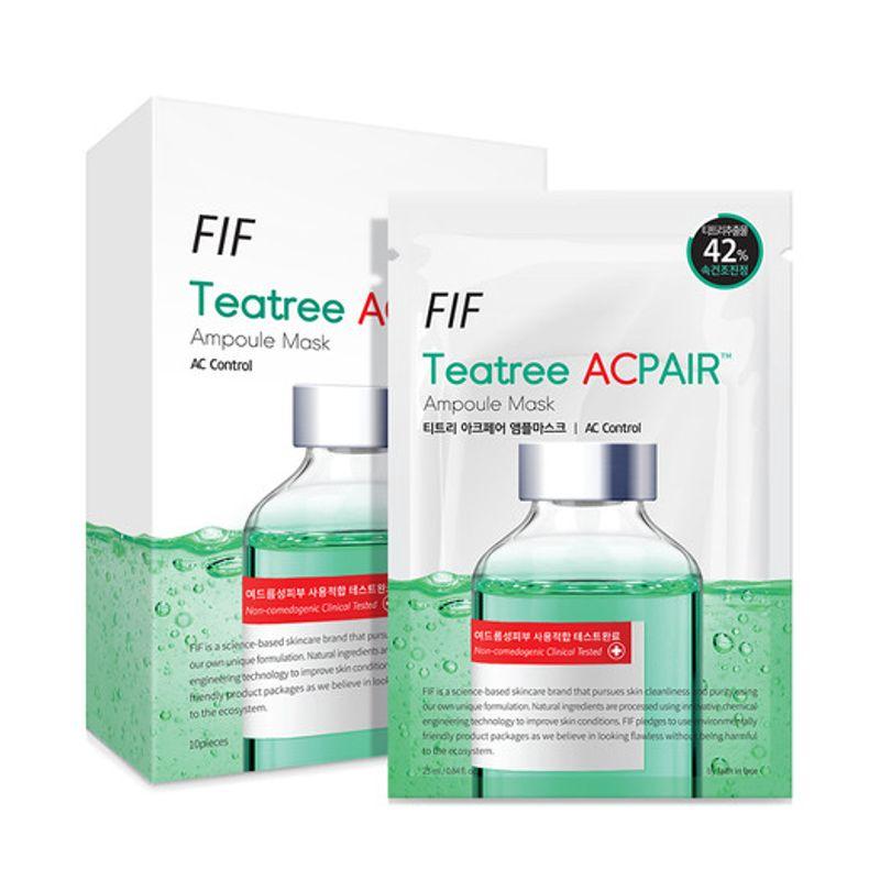 Маска-ампула FIF с маслом чайного дерева Acpair 10 шт.