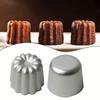 Nonstick Aluminium Canele Moulds Cup For Bakery Jelly Cheese Holder Baking Tools French Pastry Custard Cookie Kitchen Tools