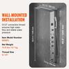 Shower Panel Tower System 6 Modes Hydroelectricity LED Stainless Steel