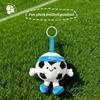 Trendy Creative Baseball Keychain Furry Cute Ball-shaped keychain Soft Fun Bag Pendant Friends Gifts