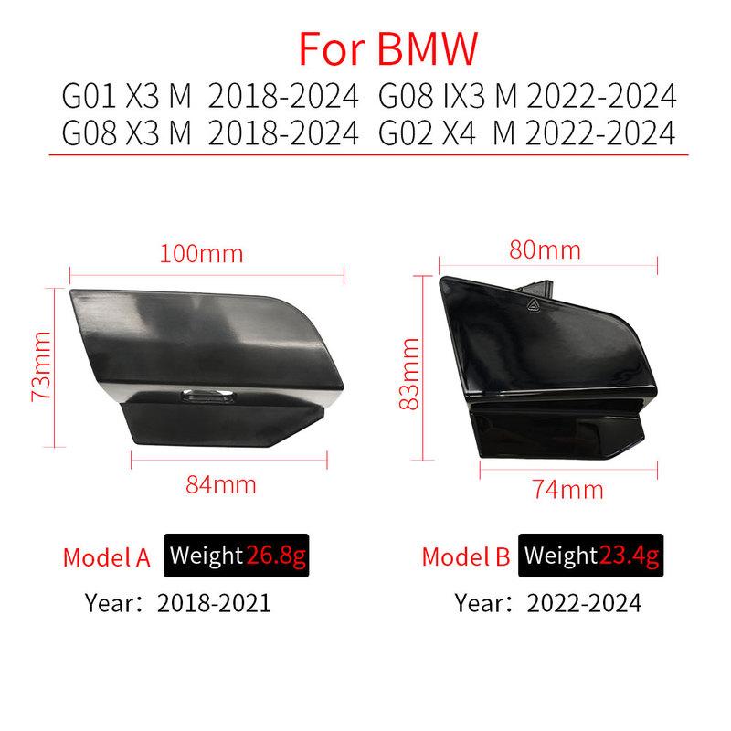 Для BMW G01 G02 M Sport Автомобиль Передний Бампер Крышка Заглушка Буксировочного Крюка Аксессуар Черный Для BMW X3 M X4 M Серии 2018-2024 51118064606