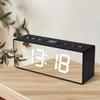 Multifunctional Electronic Alarm Clock Intelligent Mute Large Screen Mirror Clock Student Desktop Countdown Digital Clock