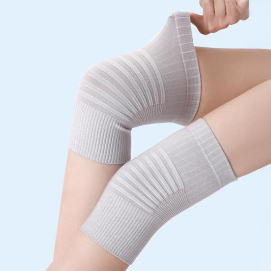 1 пара компрессионных наколенников для мужчин и женщин, эластичный хлопковый наколенник для поддержки колена, улучшения кровообращения, облегчения боли