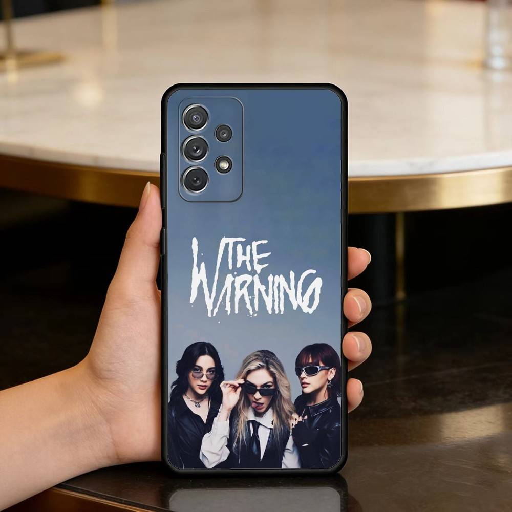 Чехол для телефона Band T-The W-Warning для Samsung Galaxy A73,A72,A71,A70,A53,A52,A51, Мягкий силиконовый черный чехол