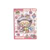 Cartoon Cloth A5 Color Page Leather Book Handbook Student Diary Notebook Notebook Sub Color Page Book