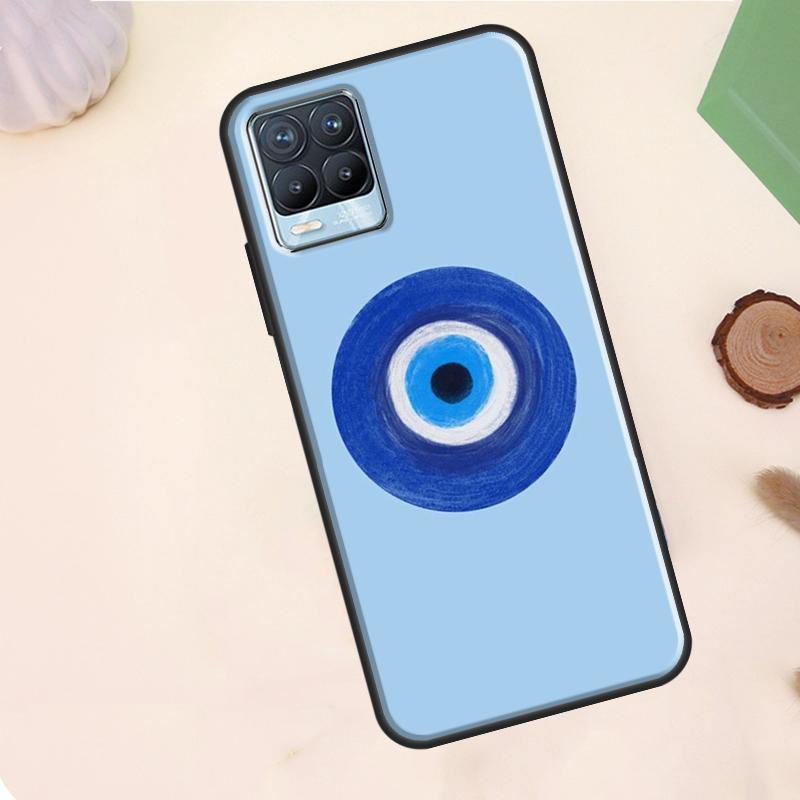 Evil Eyes Case For Realme C55 C53 C33 C63 C61 C51 C65 C67 C71 C75 11 12 13 14 15 Pro Plus GT6 GT7 Pro