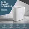 Odor-Free Waterproof Garbage Bin with Lid Living Room Dustbin 11L Bathroom Trash Can  Home Use