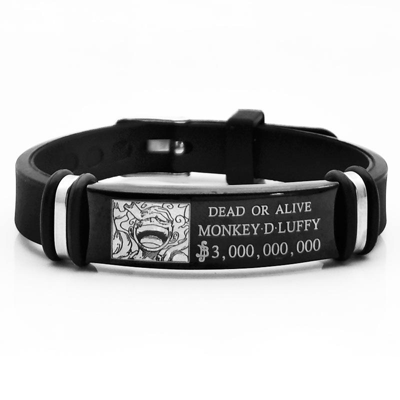 Модный унисекс цельный ремешок на запястье креативный периферийный Луффи Зоро тот же для женщин мужчин подарок на день рождения модные мультяшные ювелирные изделия аксессуары