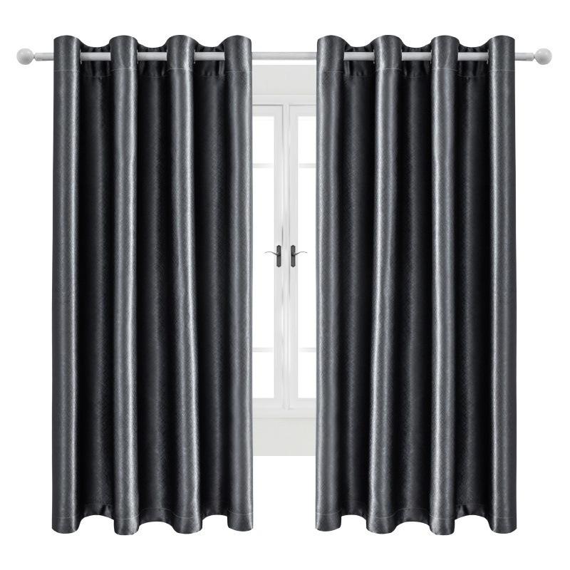 Парча Шелк Хлопок Черный и Белый Нейлон Полное Затемнение Готовые Шторы Пражские Шторы Экран для Окна