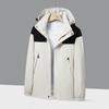 Jackets for Men Spring and Autumn New Trendy Versatile Casual Jackets for Men Loose Outdoor Windproof Hooded Jackets for Men