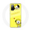 Case for Samsung Galaxy S20 FE BTS Bangtan BT21 Chimmy Jimin Yellow Background