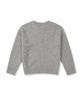 CLOVE [25Fw Clove] Cable Knit Crew Sweater (Light Gray)