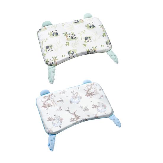 Детские подушки Машинная Дышащая Двусторонняя Подушка для Новорожденного Малыша Мягкий Подголовник Предотвращает Плоскость