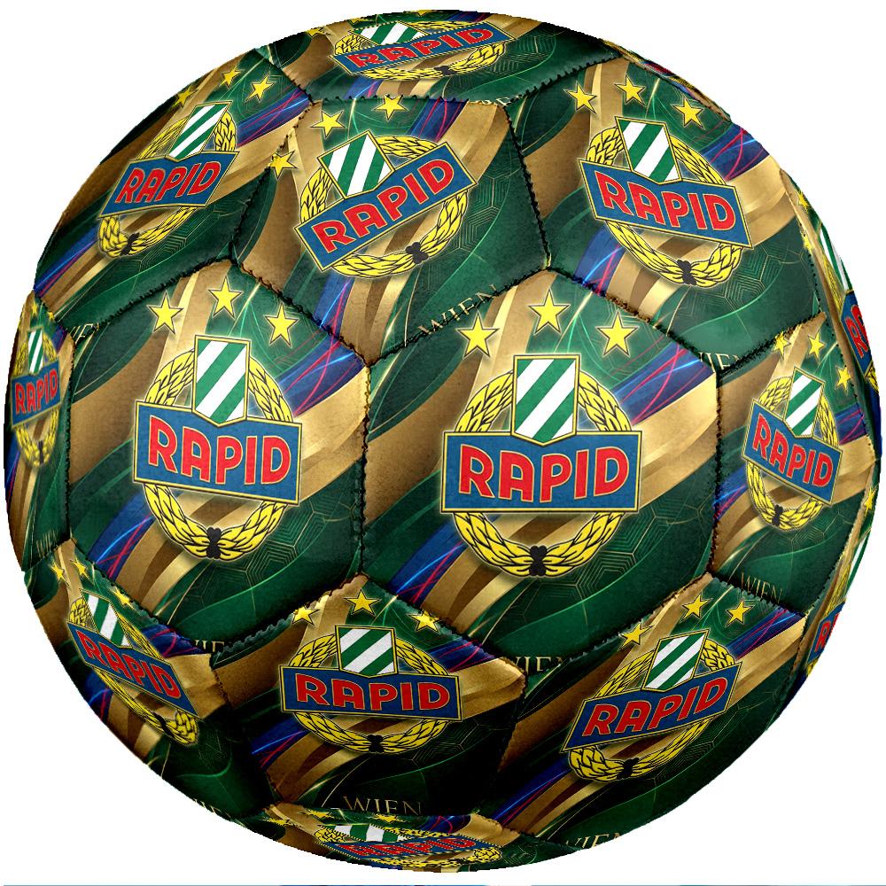 Футбольный мяч Rapid Wien FC, размер 5, стандартный, прочный, для тренировок и матчей, для взрослых, для занятий спортом на открытом воздухе