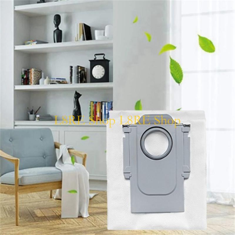 L8RE 8Pcs Vacuum Cleaner Dust Bag For QRevo/P10 Robot Vacuum Cleaner Dirt Collection