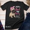 Just a Girl Who Loves Cute Pug Dog Lover Gifts Unisex T-shirt