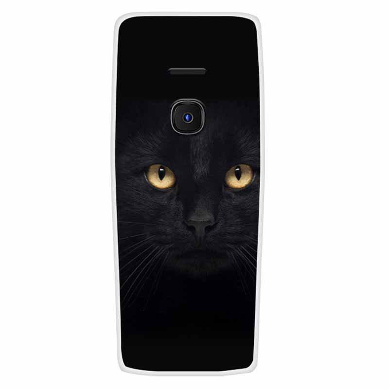 Для Nokia 8210 4G Чехол Мягкий Силикон Сова Волк Модный Задние Крышки для Nokia 6300 4G Чехлы Красиво Расписанный Мраморный Защитные Сумки