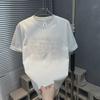 Men's 2024 Luxurious Loose Short Sleeve Summer T-shirt with Round Neck