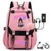 Harajuku Simple and Versatile Junior High School Student Schoolbag Female Lightweight Large-capacity Junior High School Student Backpack