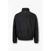 Emporio Armani Men S Stripe Leather High Neck Jacket A515109002