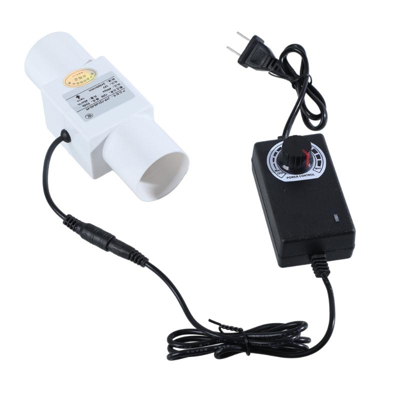 Встраиваемый канальный вентилятор с регулятором скорости 12 В Вентиляционный вытяжной вентилятор Канальный вентилятор для нагрева воздуха Охлаждающий бустер